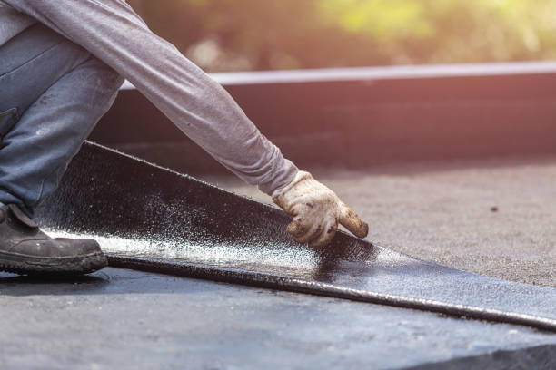 Professional Emergency Waterproofing technician working in Rosalia, KS